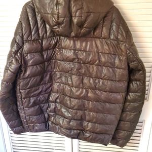 Tommy Hilfiger puffy jacket, brown, XL